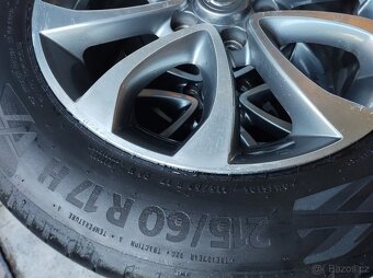 ALUkola 5x114mm pneu 215/60 R17 ContinentalQ6 - 9