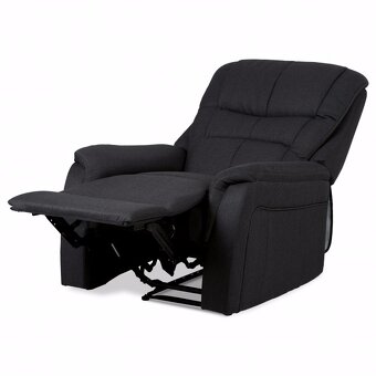 Polohovací křeslo hnědá nebo šedá látka TV-5053 COF3 - 9