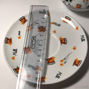 Sada na čaj s máslenkou a miskou - 9