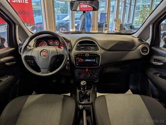 Fiat Punto 1.2i 51kW 1. majitel ČR, KLIMA - 9