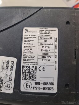 Použité naftové topení Airtronic S2 D2L - 9