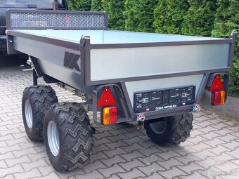 Vozík za čtyřkolku Atv, Utv nebo malotraktor ,SPZ - 9