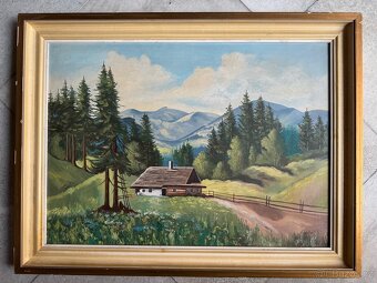 Obraz E.Pavlíček Krajina - 9
