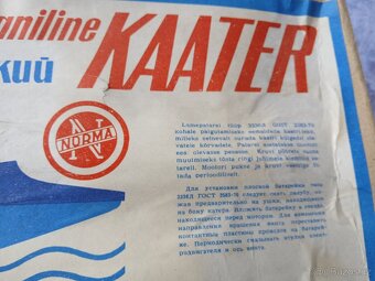 člun lod' KATER Norma SSSR - 9