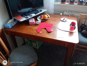 nábytkový set ořech 60. léta - vleze se do výtahu - 9