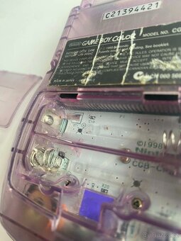 GameBoy Color Clear Purple - 9