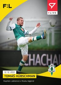 Fotbalové karty Fortuna Liga 2021/22 SportZoo - Limited LIVE - 9