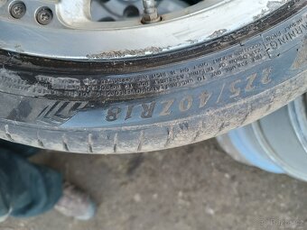 Litá kola 5x112 r18 s pneu 225/40 R18 - 9