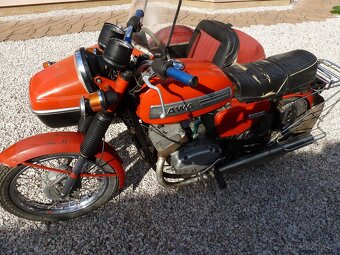 Jawa 350/634 se sidecar Velorex 562 - 9
