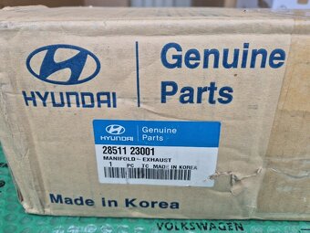 výfukové potrubý včetně závrtných šroubů Hyundai Tucson 1.8 - 9