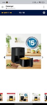 Fritéza horkovzdušná Tefal EY130815 Easy Fry Essential černá - 9