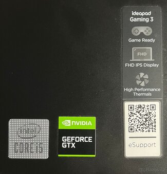 Herní notebook Lenovo Ideapad Gamind 3 - 15IMH05 - 9