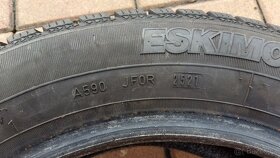 185/60 R15 zimní pneumatiky SAVA 4ks rok 2021 cca 5mm - 9
