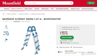 50% - Bazén SWING 4,57x2,74x1,07m+filtrace+tepelné čerpadlo - 9
