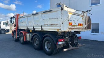 Scania G 500 XT 8x4 BORDMATIC třístranný sklápěč - 9