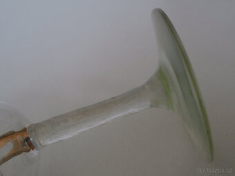 Historická sklenička, ručně malovaná, 19. - poč. 20. století - 9