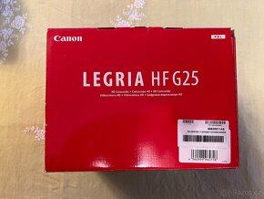 Prodám Canon Legria HF G25 + Canon DM 100 - 9