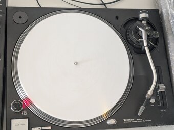 2x Gramofon Technics SL-1210MK5 a 2-kanál mix Pioneer DJM250 - 9