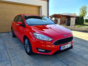 Ford Focus 1.5 TDCi 88 kW, 2016, červená, 99 7xx km - 9