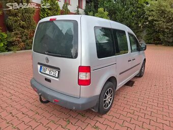 VW Caddy 1.9TDI 77kW 2009,tažné,bez koroze,serviska - 9