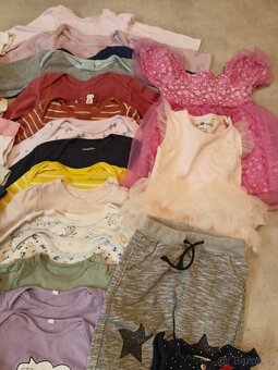 Balík oblečení holka 68/74 - 9