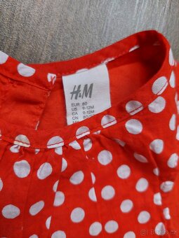 Letní dívčí set H&M, vel.80, 9-12 měsíců - 9