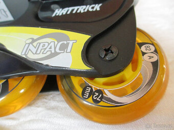 In-line skate HATTRICK, kolečkové brusle, nové, vel. 39 - 9