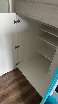 Patrová postel pro kluky + 2 matrace – TOP STAV - 9