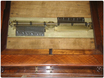 Doppelkamm Symphonion 10 Platten Kalliope Polyphon hudební b - 9