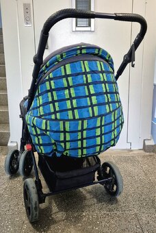 Kočárek ABC Design s košíkem, pěnová kolečka - 9