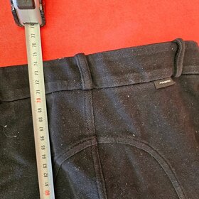 2x jezdecké kalhoty / rajtky FOUGANZA, vel. 136 - 9