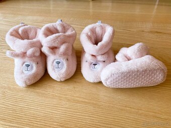 ESITO Softshellové capáčky Snow růžová/bílá; dvojčata - 9