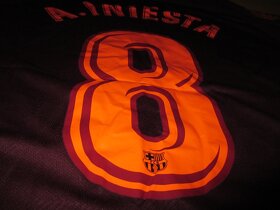 Futbalový dres FC Barcelona 17/18 Iniesta tretí LM - 9