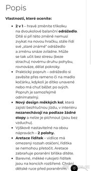 Odrážedlo FUNNY WHEELS Rider SuperSport 2v1 - 9