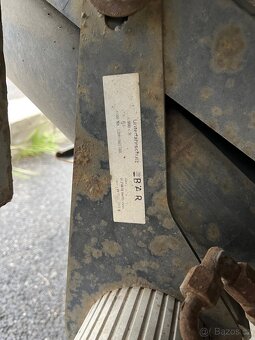 Hydraulické čelo BÄR 750kg - 9
