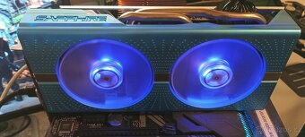 Sapphire Nitro+ RX 580 Special Edition 8GB - NOVÉ BLUE FANY - 9