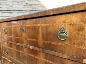 Biedermeier sedenie + komóda - 9
