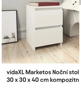 Noční stolky , noční stolek , skříňka , stolek - 9