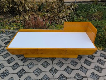 Retro toaletní stolek s opaxitovým sklem, 60. léta - 9