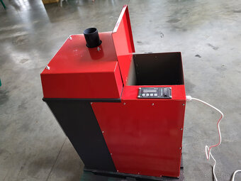 Prodám horkovzdušná kamna na pelety pro dílnu KNP 5 - 9