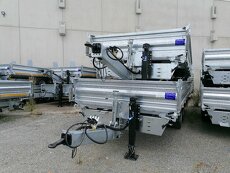 Vlek přívěs podvalnik tandem nájezdy nápravy SAF - 9