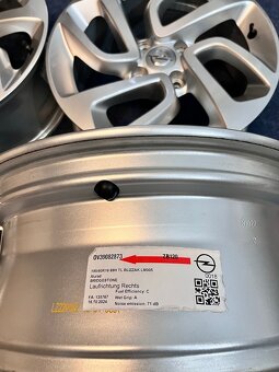 4x108 R16 Originál alu Opel Crossland X - jako nové - 9