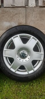 Orig. ALU kola R16 5x100 VW Golf IV, Bora,... - 9