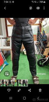 Kožené kalhoty vel.52 - 9