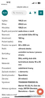 Moderní patrovà postel Aldo - 9