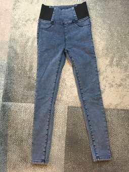 Dívčí / dánské džíny, jeginy - 9