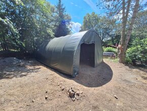 Plachtová hala 6x9m plachta 900g PVC - 9