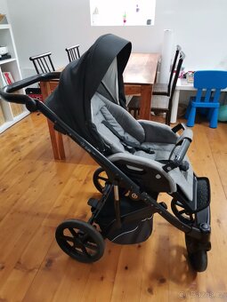 Prodám Jedo dětský kočárek 3v1 kočárek korbička autosedačka - 9