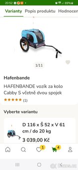 vozík za kolo HAFENBANDE - 9