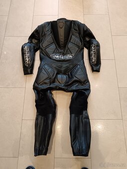 Arlen Ness Racing-Pánská kožená moto kombinéza, jednodíl - 9